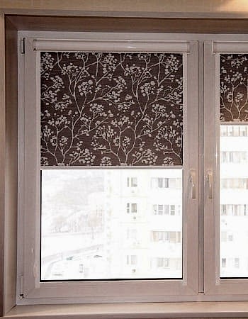 Рулонные шторы система Уни 1