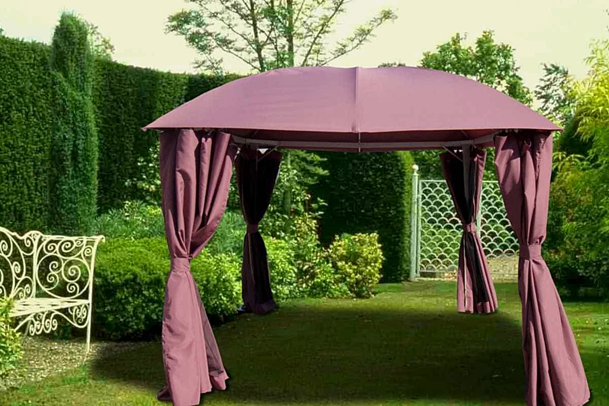 шторы и навес для открытой беседки шторы и навес для открытой беседки фото