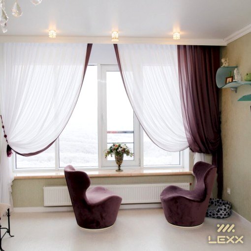 Дизайн и пошив штор на заказ в Астане - Салон LEXX