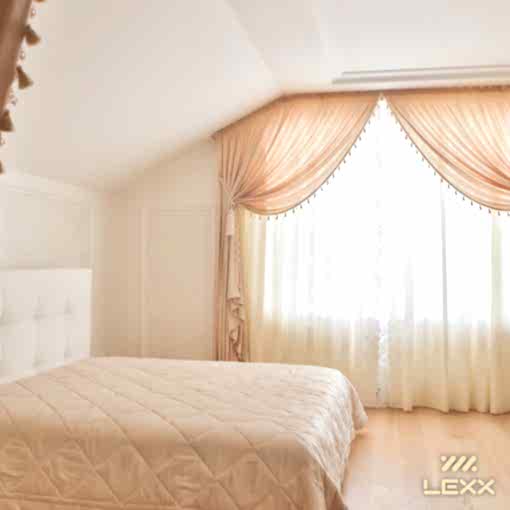 Дизайн и пошив штор на заказ в Астане - Салон LEXX