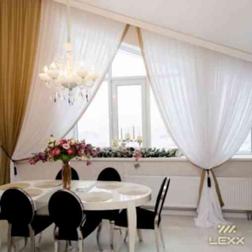 Дизайн и пошив штор на заказ в Астане - Салон LEXX