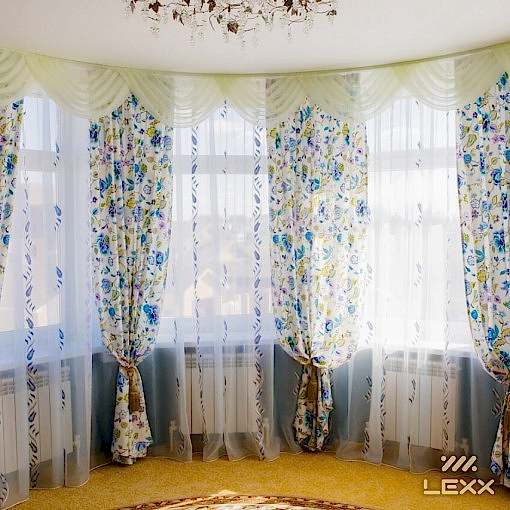 Дизайн и пошив штор на заказ в Астане - Салон LEXX